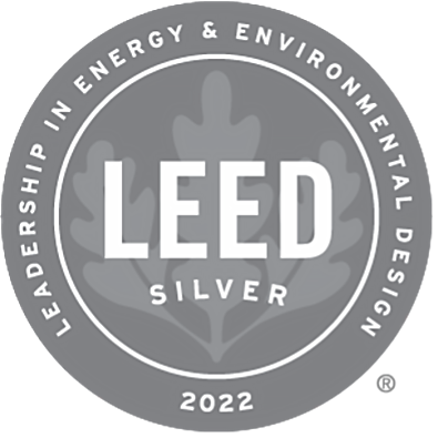 LEED Silver certification badge