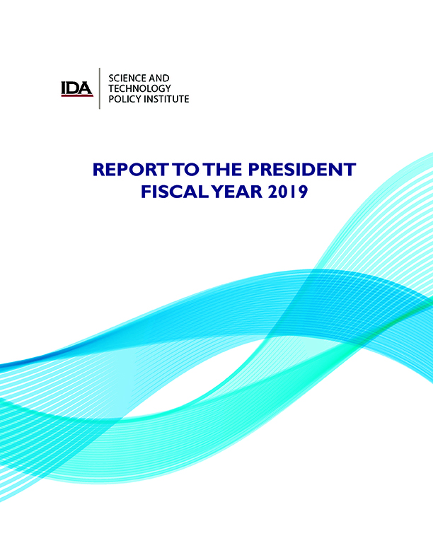 document cover, Report to the President: Fiscal Year 2019
