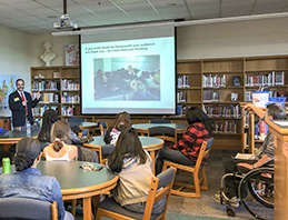 IDA Staff Members Engage with Local High School Students