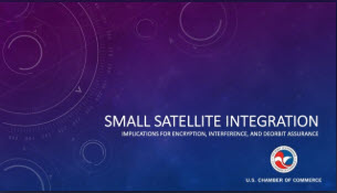 Small Satellite Integration presentation cover page